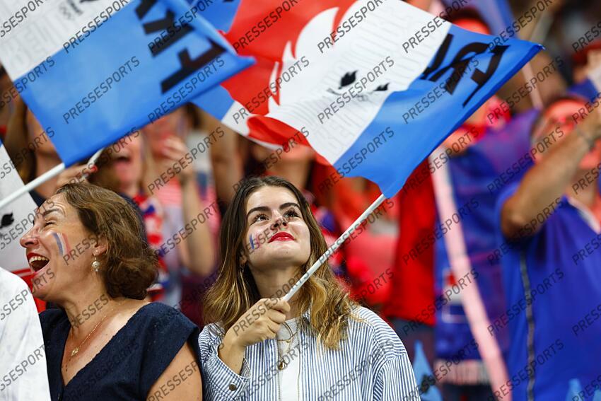 ALLEMAGNE-FRANCE (72-64) le carré supporters 