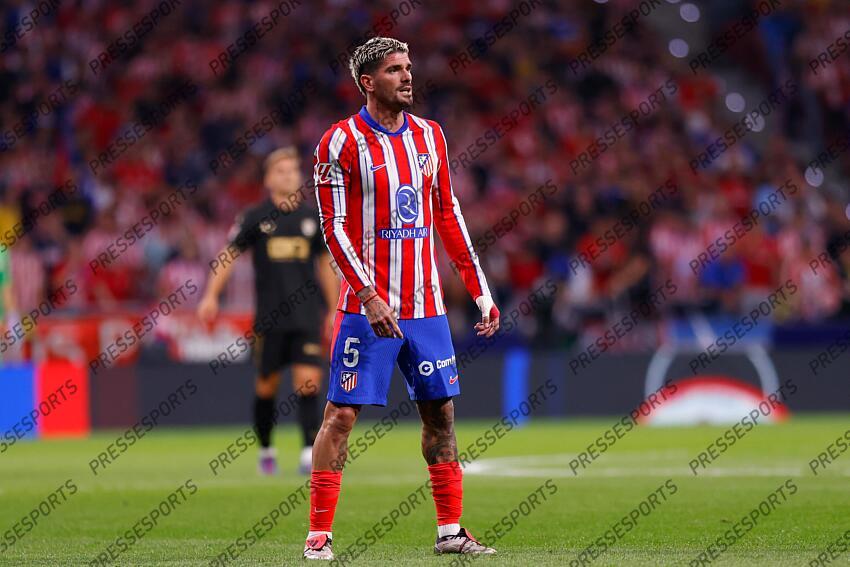Rodrigo De Paul of Atletico de Madrid reacts during the Spanish League, LaLiga EA Sports, football match played between Atletico de Madrid and Valencia CF at Civitas Metropolitano stadium on September 15, 2024, in Madrid, Spain. ATLETICO MADRID-VALENCE CF (3-0) 