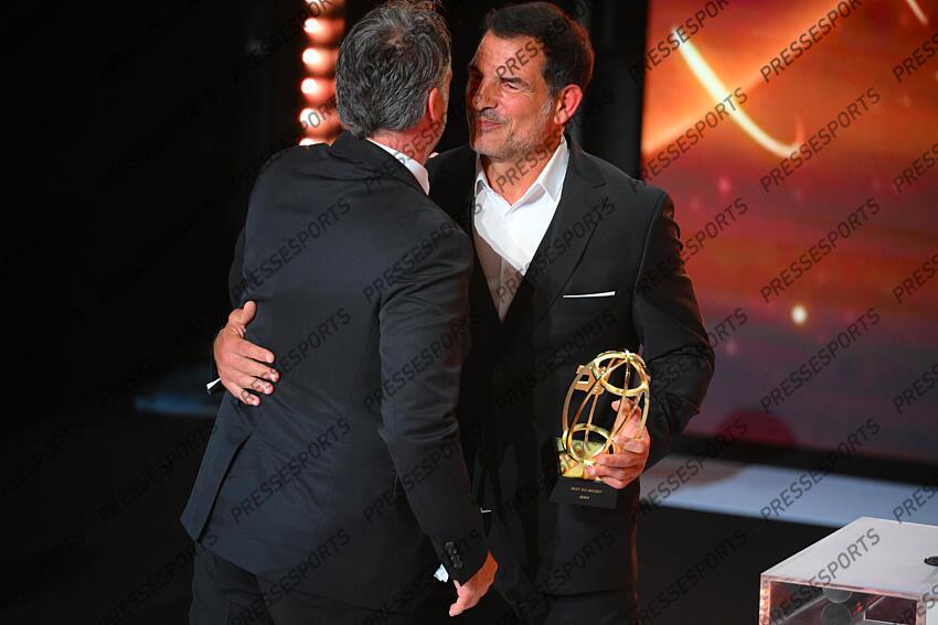 mola (ugo) lievremont (marc) LA NUIT DU RUGBY meilleur staff du top 14 