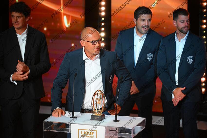 spitzer (jean noel) LA NUIT DU RUGBY meilleur staff de pro D2 
