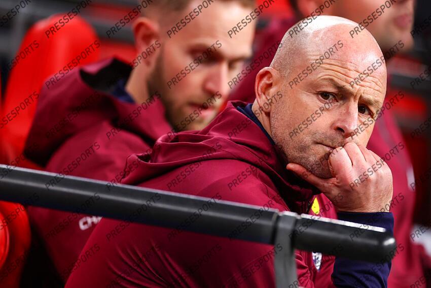 10 October 2024, London - UEFA Nations League - England v Greece - England interim manager Lee Carsley - Photo: Jacques Feeney / Offside. ANGLETERRE-GRECE (1-2) 