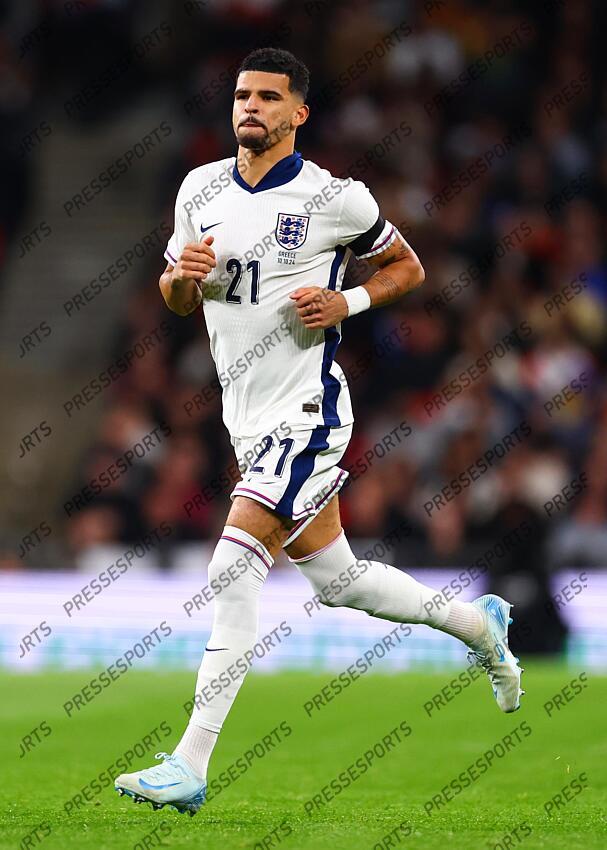 10 October 2024, London - UEFA Nations League - England v Greece - Dominic Solanke of England - Photo: Jacques Feeney / Offside. ANGLETERRE-GRECE (1-2) 