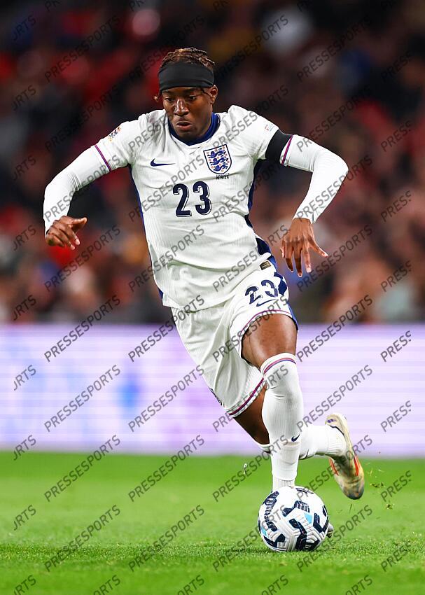 10 October 2024, London - UEFA Nations League - England v Greece - Noni Madueke of England - Photo: Jacques Feeney / Offside. ANGLETERRE-GRECE (1-2) 