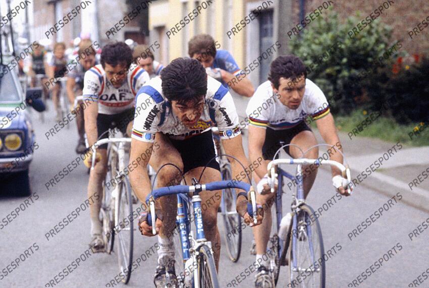 hinault (bernard) moser (francesco) PARIS/ROUBAIX 1981 de vlaeminck 