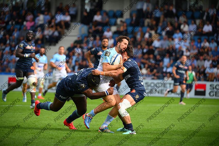 ben arous (eddy) callandret (aurelien) spring (max) BAYONNE-RACING 92 (32-15) 