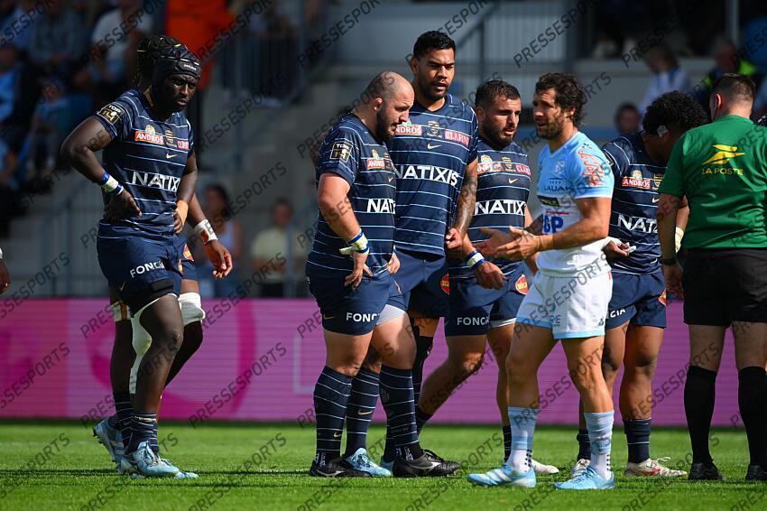 diallo (ibrahim) kharaishvili (gia) taofifenua (romain) gogichashvili (guram) BAYONNE-RACING 92 (32-15) machenaud (maxime) à droite 