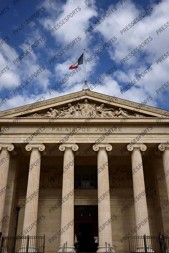 vue exterieure du TRIBUNAL CORRECTIONNEL de Marseille PROCES AGENTS DE JOUEURS 