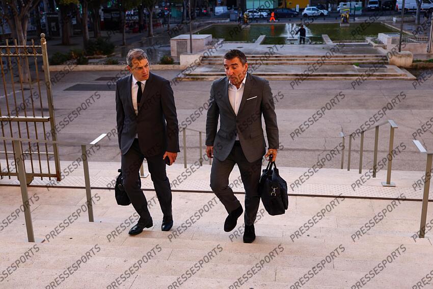 martin (olivier) comolli (damien) PROCES AGENTS DE JOUEURS avec son avocat 