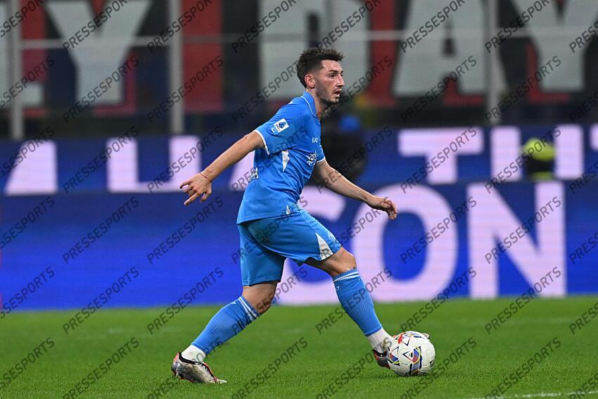 Billy Gilmour (Napoli) during the Italian Serie A match between Milan 0-2 Napoli at Giuseppe Meazza Stadium on October 29, 2024 in Milano, Italy. (Photo by Maurizio Borsari/AFLO) AC MILAN-NAPLES (0-2) 