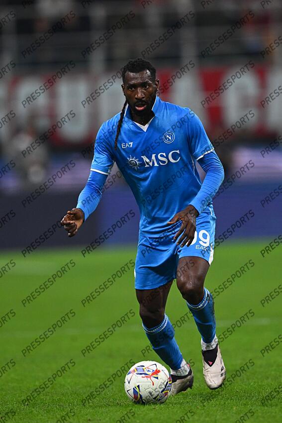 Andre Zambo Anguissa (Napoli) during the Italian Serie A match between Milan 0-2 Napoli at Giuseppe Meazza Stadium on October 29, 2024 in Milano, Italy. (Photo by Maurizio Borsari/AFLO) AC MILAN-NAPLES (0-2) 
