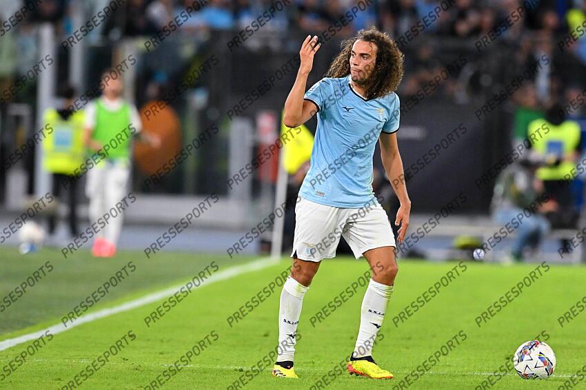 Foto IPP/Roberto Ramaccia Roma 16/9/2024 Campionato di Calcio Serie A 2024/2025 Lazio vs Hellas Verona Nella foto Matteo Guendouzi rammaricato Italy Photo Press - World Copyright LAZIO-HELLAS VERONE (2-1) 