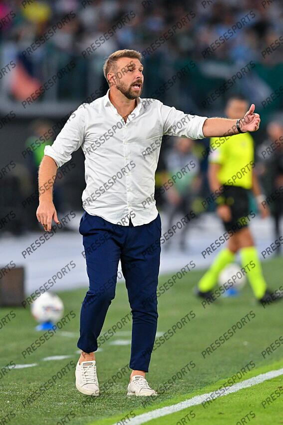 Foto IPP/Roberto Ramaccia Roma 16/9/2024 Campionato di Calcio Serie A 2024/2025 Lazio vs Hellas Verona Nella foto Paolo Zanetti allenatore dell'Hellas Verona Italy Photo Press - World Copyright LAZIO-HELLAS VERONE (2-1) 