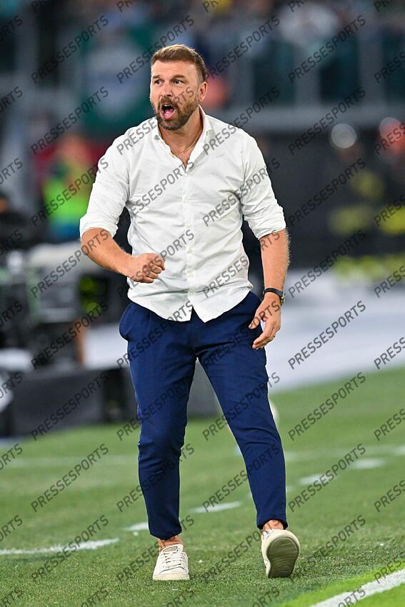 Foto IPP/Roberto Ramaccia Roma 16/9/2024 Campionato di Calcio Serie A 2024/2025 Lazio vs Hellas Verona Nella foto Paolo Zanetti allenatore dell'Hellas Verona Italy Photo Press - World Copyright LAZIO-HELLAS VERONE (2-1) 