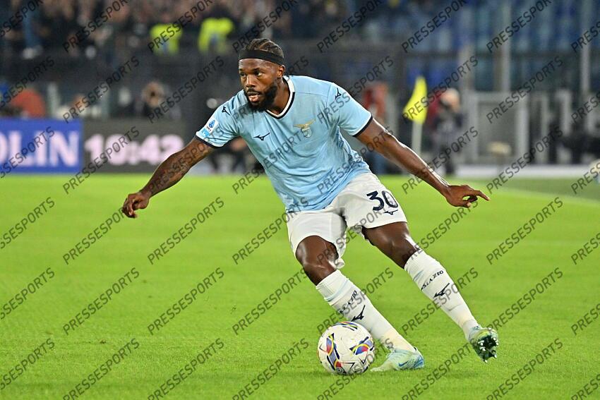 Foto IPP/Felice De Martino Roma 16/09/2024 Calcio Campionato serie A 2024-2025 Lazio - Hellas Verona Nella foto: Nuno Tavares Italy Photo Press World Copyright LAZIO-HELLAS VERONE (2-1) 
