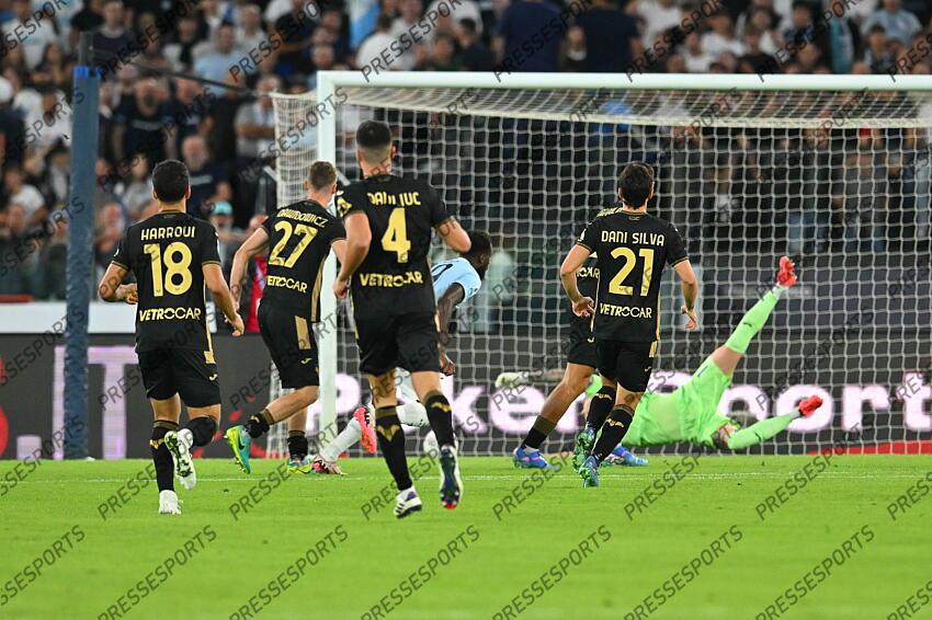 Foto IPP/Roberto Ramaccia Roma 16/9/2024 Campionato di Calcio Serie A 2024/2025 Lazio vs Hellas Verona Nella foto Boulaye Dia Segna il gol del 1-0 Italy Photo Press - World Copyright LAZIO-HELLAS VERONE (2-1) 