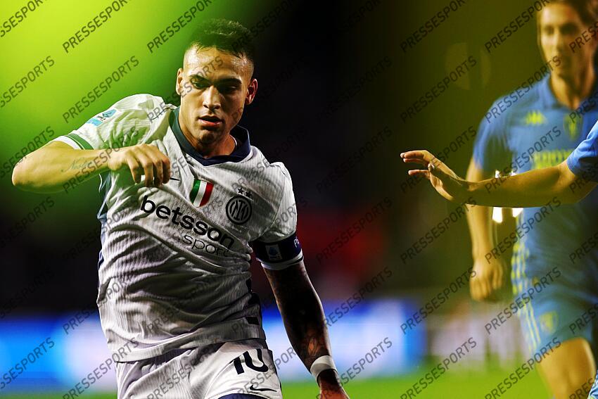 Lautaro Martinez (Inter) during the Italian Serie A " match between Empoli 0-3 Inter at Carlo Castellani Stadium on October 30, 2024 in Empoli, Italy. (Photo by Maurizio Borsari/AFLO) EMPOLI-INTER MILAN (0-3) 