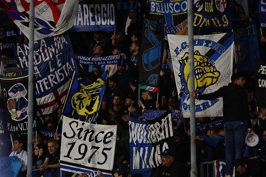Supporters (Inter) during the Italian Serie A " match between Empoli 0-3 Inter at Carlo Castellani Stadium on October 30, 2024 in Empoli, Italy. (Photo by Maurizio Borsari/AFLO) EMPOLI-INTER MILAN (0-3) 