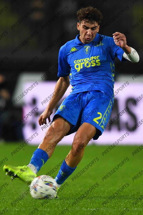 Foto IPP/Giacomo Morini Empoli (Fi) 30/10/2024 Campionato di calcio di serie A 2024/2025 Empoli Fc vs Fc Inter nella foto: Saba Goglichidze espulso dall'arbitro Matteo Marchetti dopo il check al Var. EXPULSION VAR ARBITRE ARBITRAGE EMPOLI-INTER MILAN (0-3) 