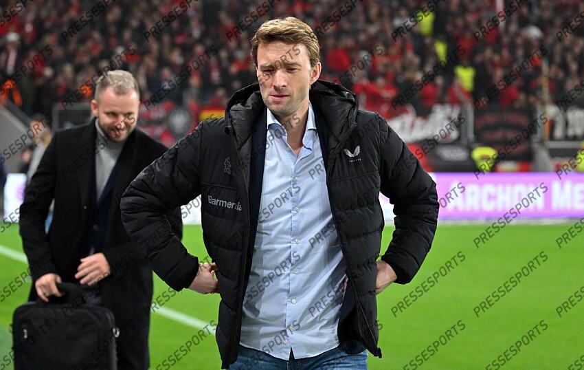 Simon Rolfes (Geschaeftsfuehrer Sport, Leverkusen) Leverkusen, 01.11.2024, Fussball, Bundesliga, Bayer 04 Leverkusen - VfB Stuttgart BAYER LEVERKUSEN-VfB STUTTGART (0-0) 