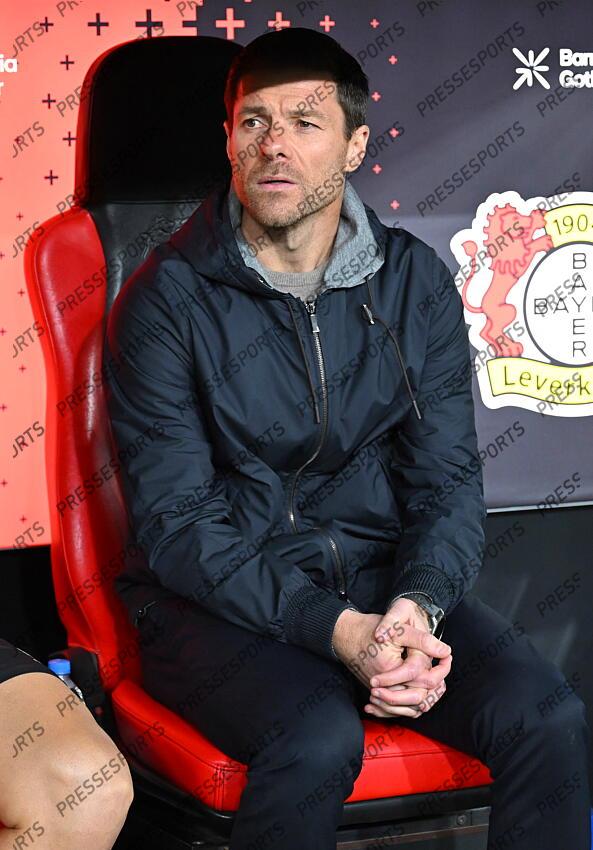 Trainer Xabi Alonso (Leverkusen) Leverkusen, 01.11.2024, Fussball, Bundesliga, Bayer 04 Leverkusen - VfB Stuttgart BAYER LEVERKUSEN-VfB STUTTGART (0-0) 