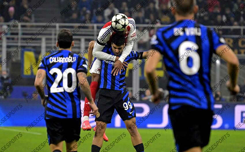 Foto IPP/Paolo Bona Milano 06/11//2024 UEFA Champions League di Calcio stagione 2024/2025 partita Inter-Arsenal Nella foto Mehdi Taremi Italy Photo Press Worldwide Copyright INTER MILAN-ARSENAL (1-0) 