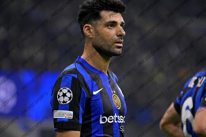 Foto IPP/Paolo Bona Milano 06/11//2024 UEFA Champions League di Calcio stagione 2024/2025 partita Inter-Arsenal Nella foto Mehdi Taremi Italy Photo Press Worldwide Copyright INTER MILAN-ARSENAL (1-0) 