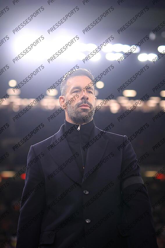 7th November 2024 - UEFA Europa League - League Phase - Manchester United v PAOK Salonika - Manchester United interim manager Ruud van Nistelrooy - Photo: Simon Stacpoole / Offside. MANCHESTER UNITED-PAOK SALONIQUE (2-0) 