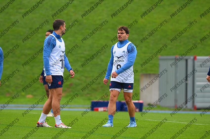 ramos (thomas) dupont (antoine) STAGE FRANCE avant france/nouvelle zelande 