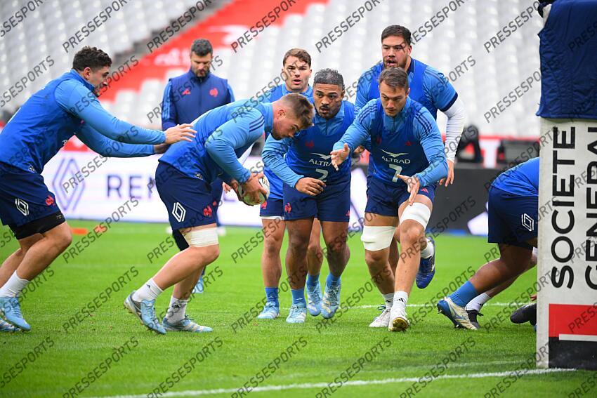 boudehent (paul) alldritt (gregory) mauvaka (peato) roumat (alexandre) STAGE FRANCE avant france/nouvelle zelande 