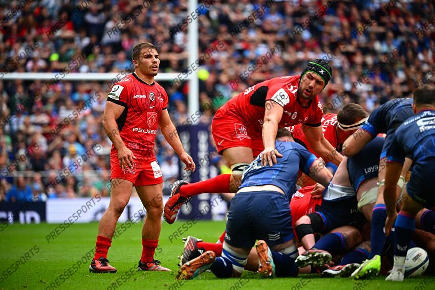 dupont (antoine) LEINSTER-TOULOUSE (22-31) cros (francois) 