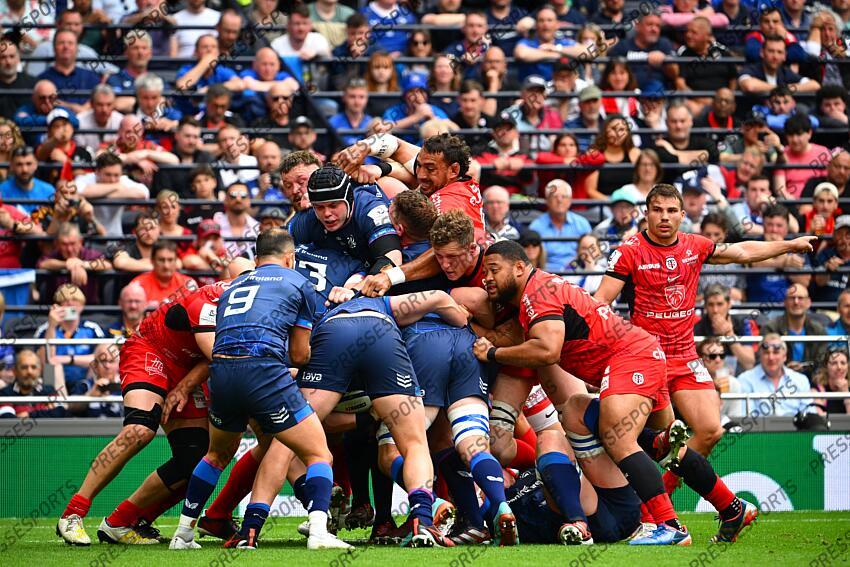 ryan (james) arnold (richie) flament (thibaud) neti (rodrigue) LEINSTER-TOULOUSE (22-31) 