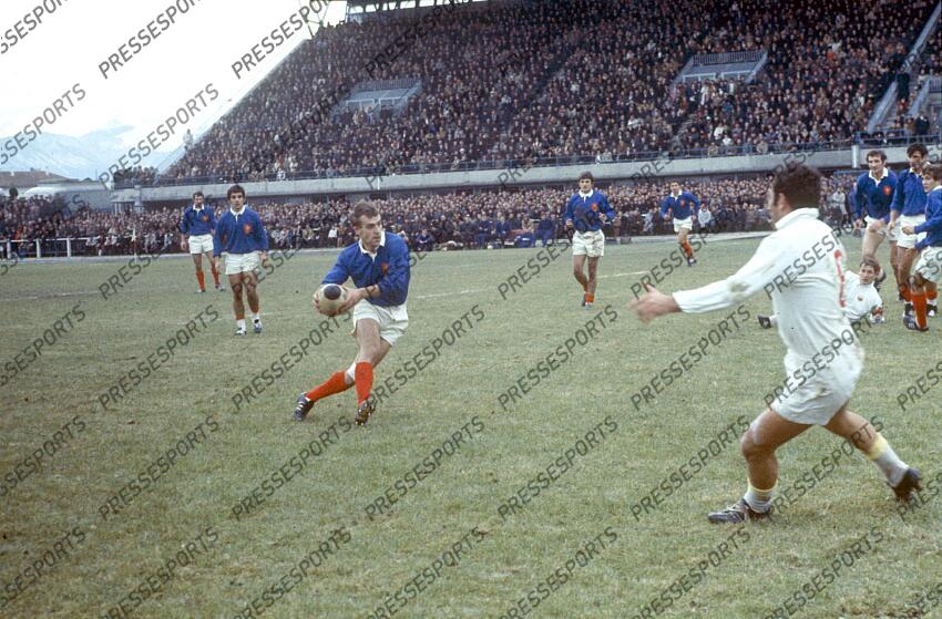 RUGBY 1969 FRANCE-ROUMANIE