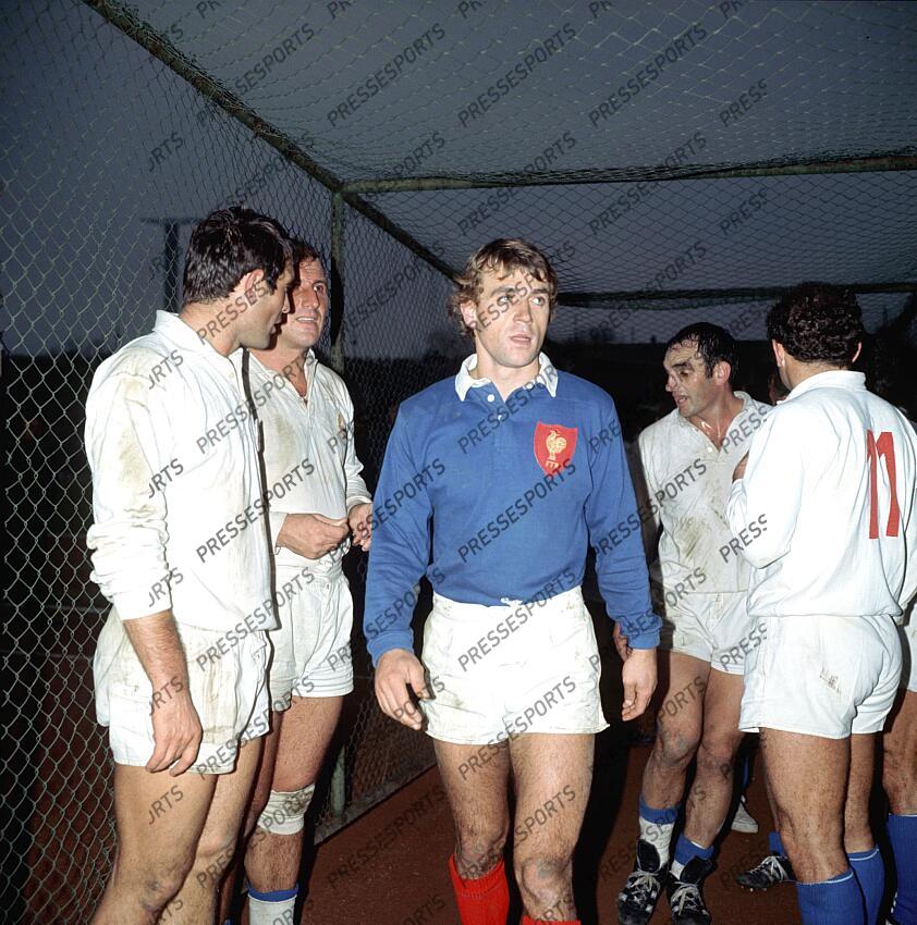 RUGBY MATCH AMICAL 1969 FRANCE-ROUMANIE