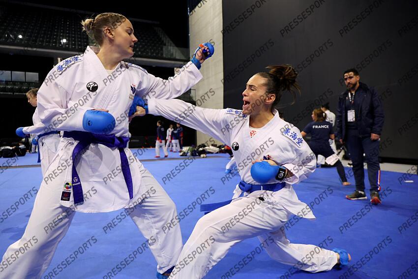 equipe femme combat agier (alizee) (fra) avazeri (lea) (fra) COMBAT FEMMES 