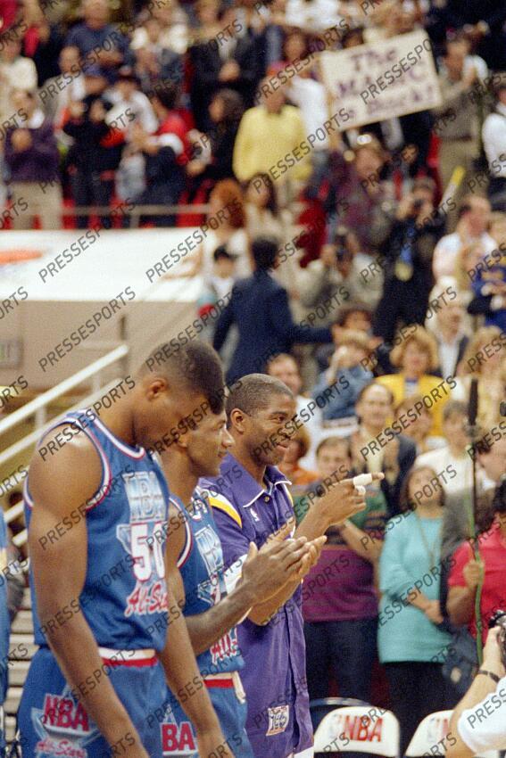 BASKET NBA 1992 ALL STAR GAME EAST-WEST (113-153)