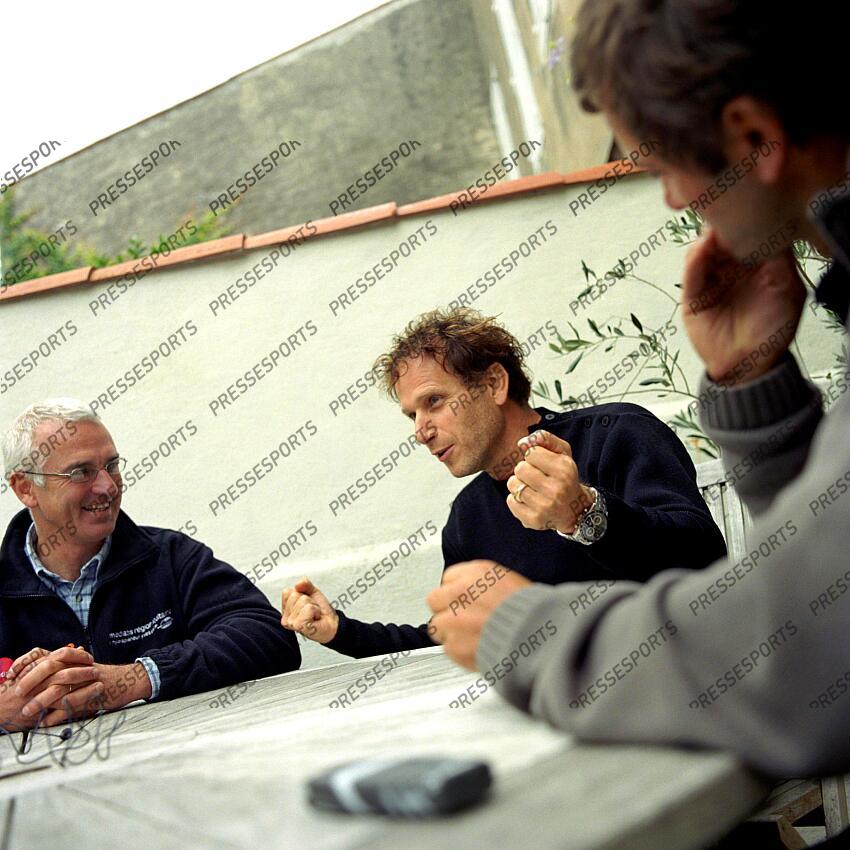 parlier (yves) berling (charles) RENCONTRE THIERCELIN / PARLIER / BERLING acteur MAG(1171) du 06/11/2004 thiercelin (marc) 