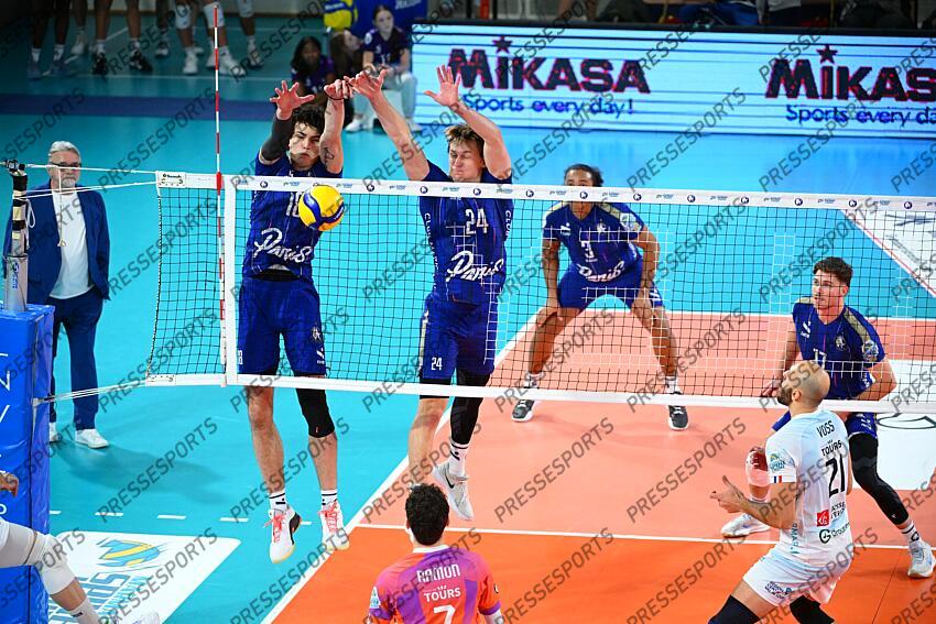 mujanovic (nik) wetter (daniel) PARIS VOLLEY-TOURS (1-3) 