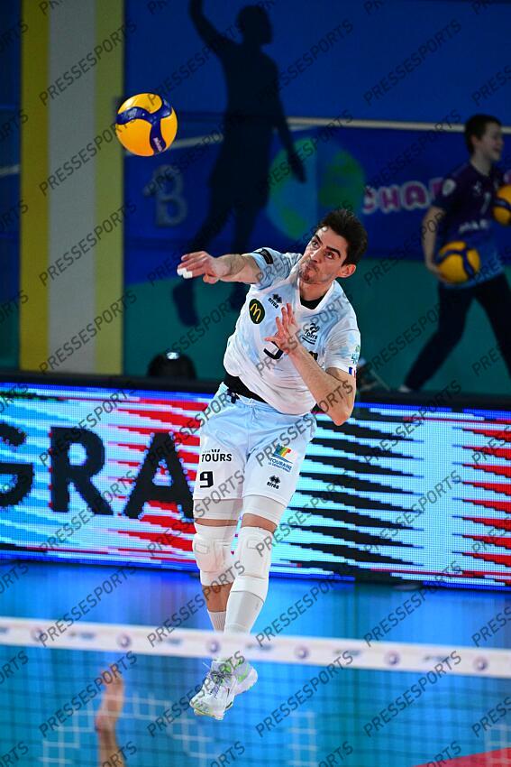 quiroga (gonzalo) PARIS VOLLEY-TOURS (1-3) 