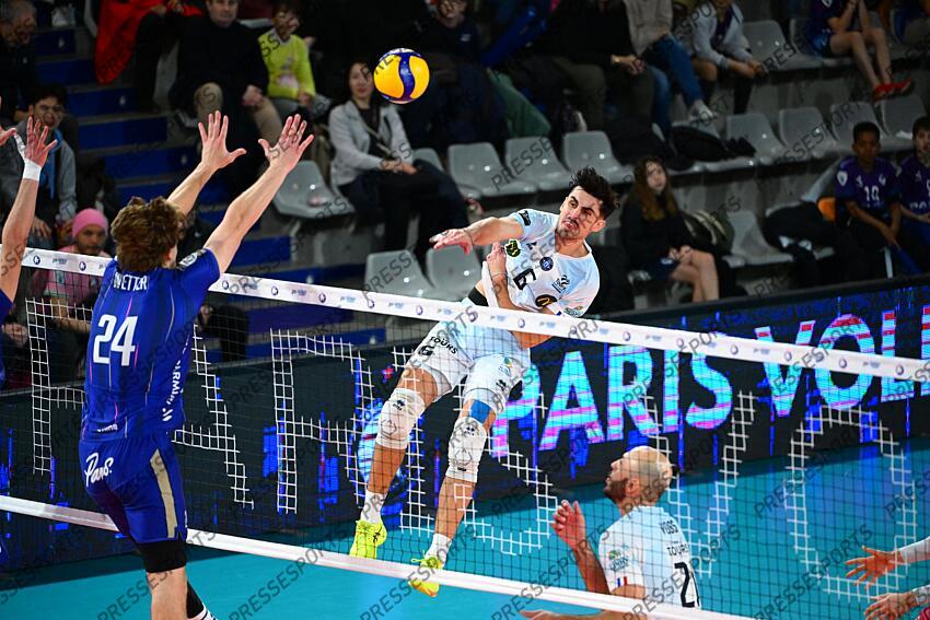 wetter (daniel) pothron (antoine) PARIS VOLLEY-TOURS (1-3) 