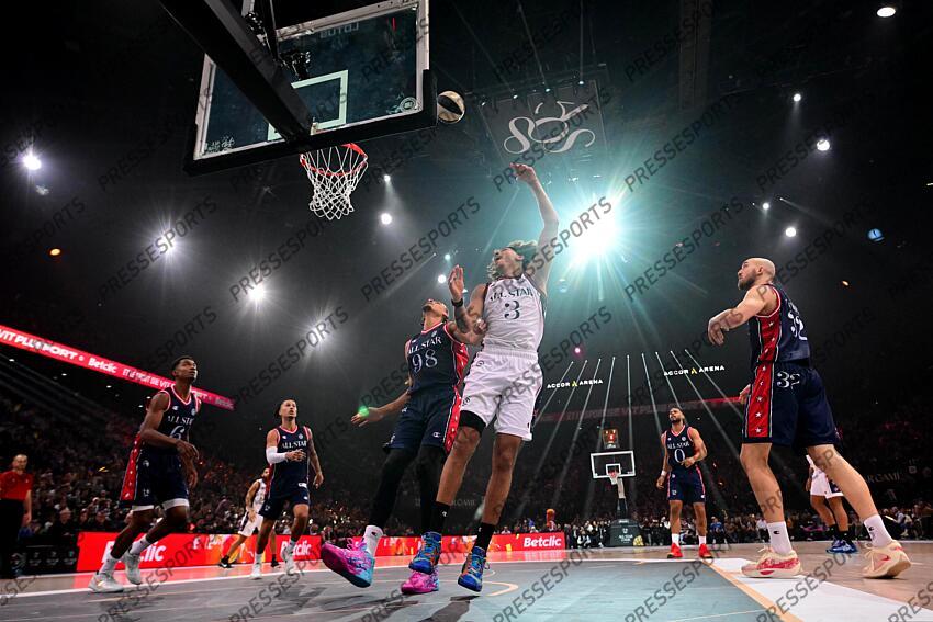 BASKET ALL STAR GAME LNB 2024 ALL STAR FRANCE-ALL STAR MONDE (141-149 ap)