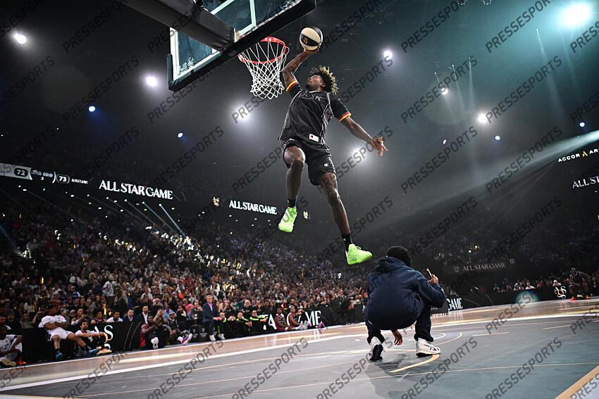 ndjock (elwin) ALL STAR FRANCE-ALL STAR MONDE (141-149 ap) concours de Dunks Slam dunk Contest 