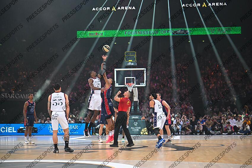thompson (shevon) dessert (brice) ALL STAR FRANCE-ALL STAR MONDE (141-149 ap) 