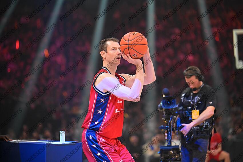 lang (nicolas) ALL STAR FRANCE-ALL STAR MONDE (141-149 ap) CONCOURS DE TIRS A 3 POINTS 