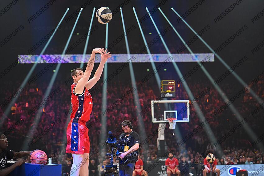 lang (nicolas) ALL STAR FRANCE-ALL STAR MONDE (141-149 ap) CONCOURS DE TIRS A 3 POINTS 