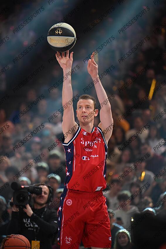 lang (nicolas) ALL STAR FRANCE-ALL STAR MONDE (141-149 ap) CONCOURS DE TIRS A 3 POINTS 