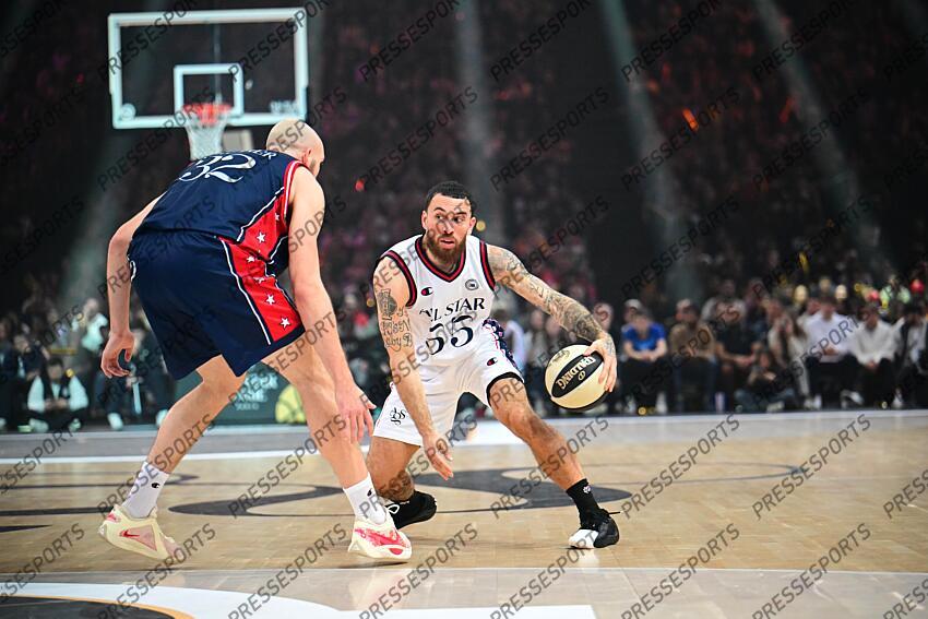 vautier (bastien) james (mike) ALL STAR FRANCE-ALL STAR MONDE (141-149 ap) 