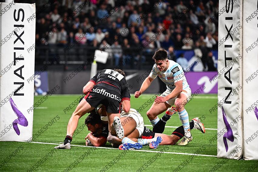 niniashvili (davit) cassang (charlie) habosi (vinaya) le garrec (nolann) RACING 92-LYON OU (25-25) 