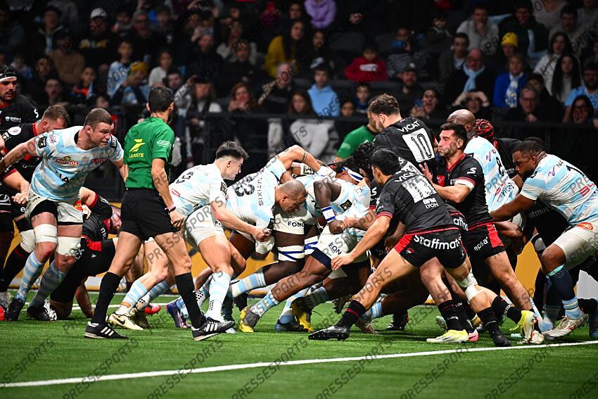 le garrec (nolann) fickou (gael) RACING 92-LYON OU (25-25) 