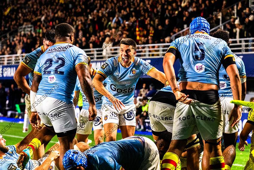RUGBY TOP 14 2024 PERPIGNAN-LA ROCHELLE (21-13)
