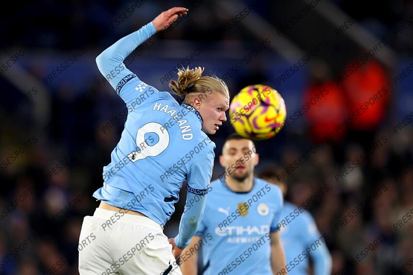 FOOT PREMIER LEAGUE 2024 LEICESTER-MANCHESTER CITY (0-2)